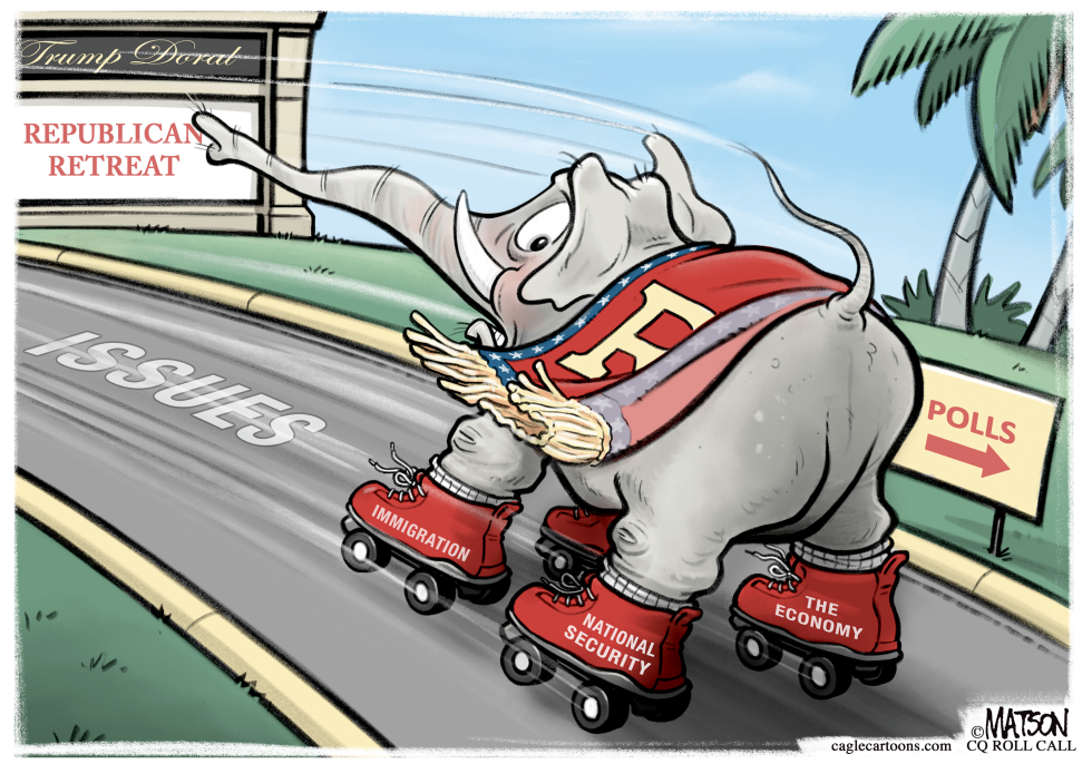 Republican Party Retreat On Issues