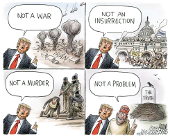 WAR ON TRUTH by Adam Zyglis