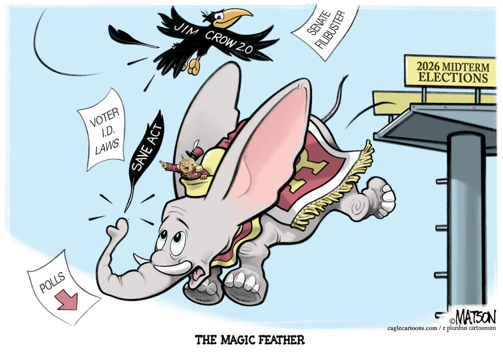 SAVE Act Is Magic Feather For Dumbo Republicans