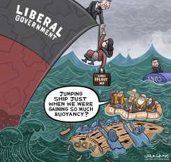 CARNEY RESCUES LORI IDLOUT FROM NDP WRECK by Graeme MacKay