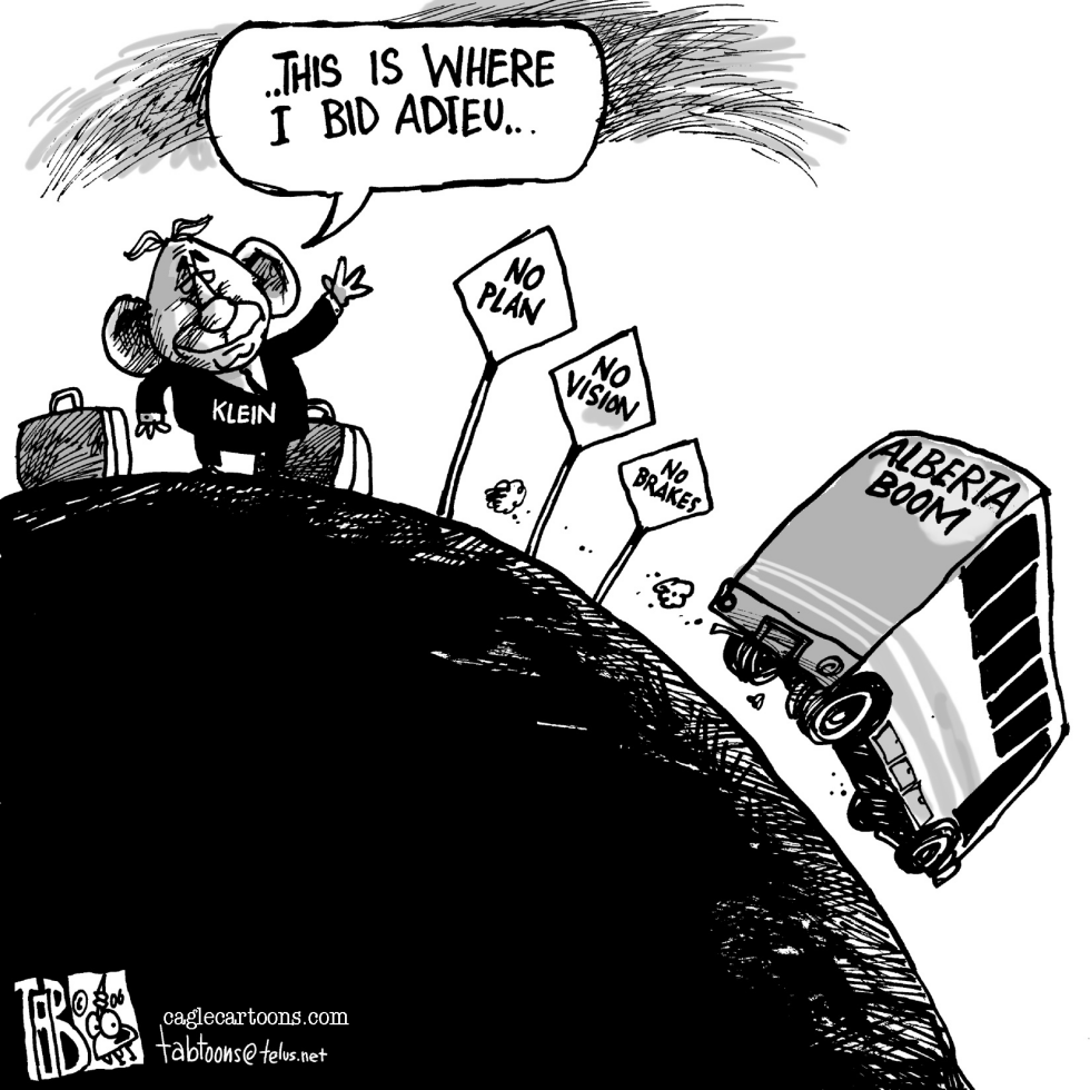 CANADA Klein bids adieu