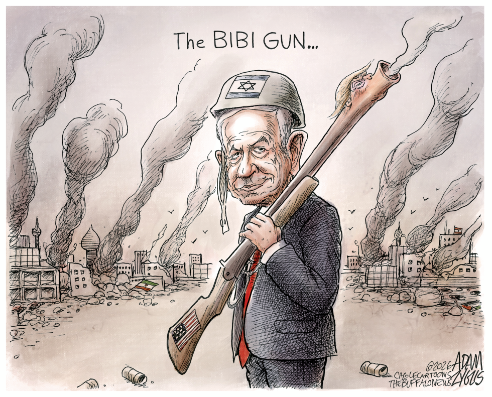 Red MAGA Bibi Gun