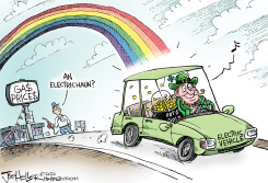 ST. PAT'S GAS by Joe Heller