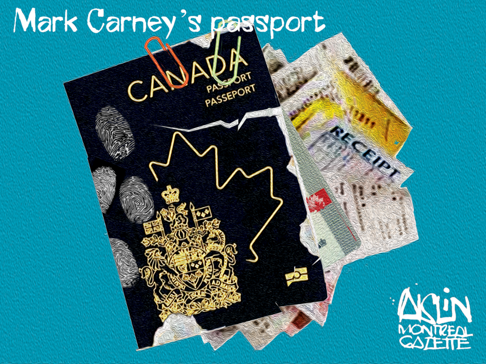 Mark Carneys Passport