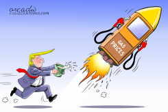 GAS PRICES THROUGH THE ROOF by Arcadio Esquivel