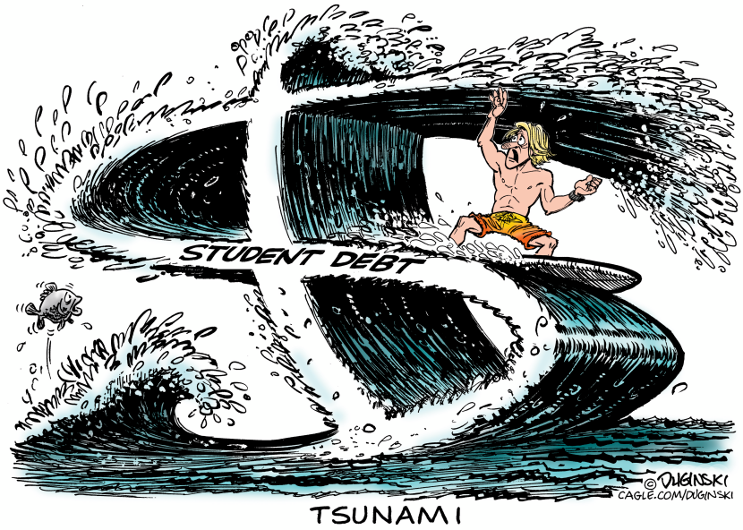 Student loan delinquency and default crisis