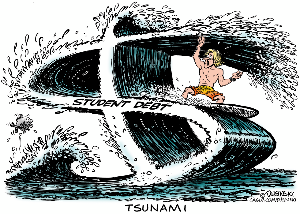 Student loan delinquency and default crisis
