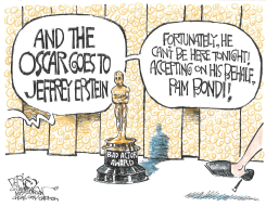 BAD ACTOR AWARD by John Darkow