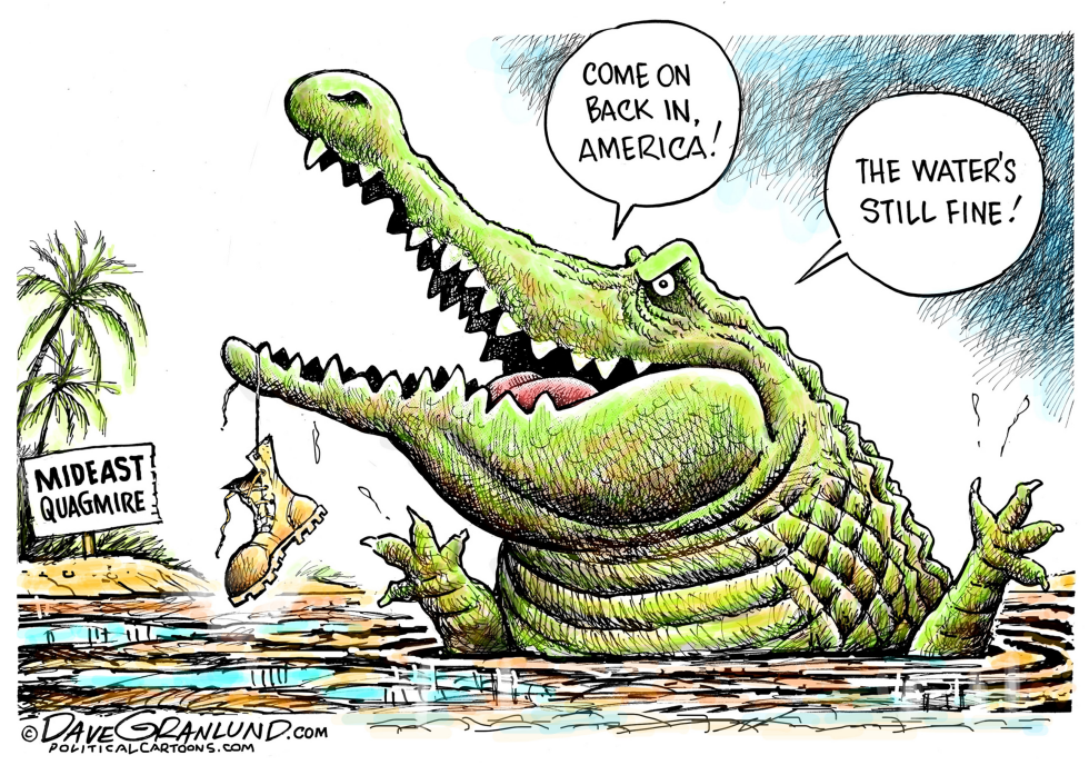 Back to Mideast quagmire
