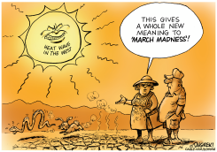 EXTRAORDINARY MARCH HEAT WAVE IN THE WEST by Paul Duginski