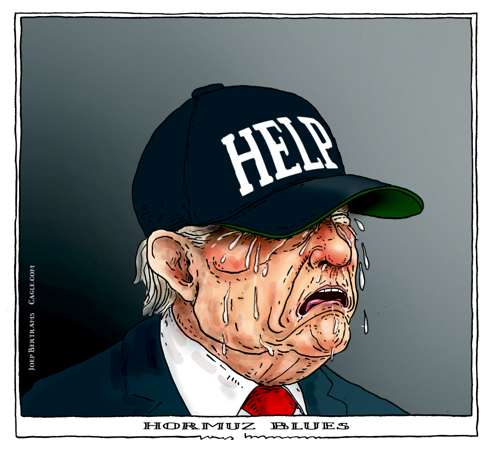 Trump crying for help