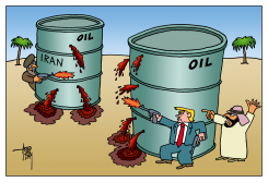 SHOOT OUT AND OIL by Arend van Dam