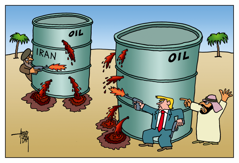 shoot out and oil