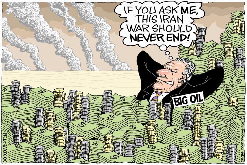 Big Oil Executive Enjoys Endless Profits from Iran Conflict
