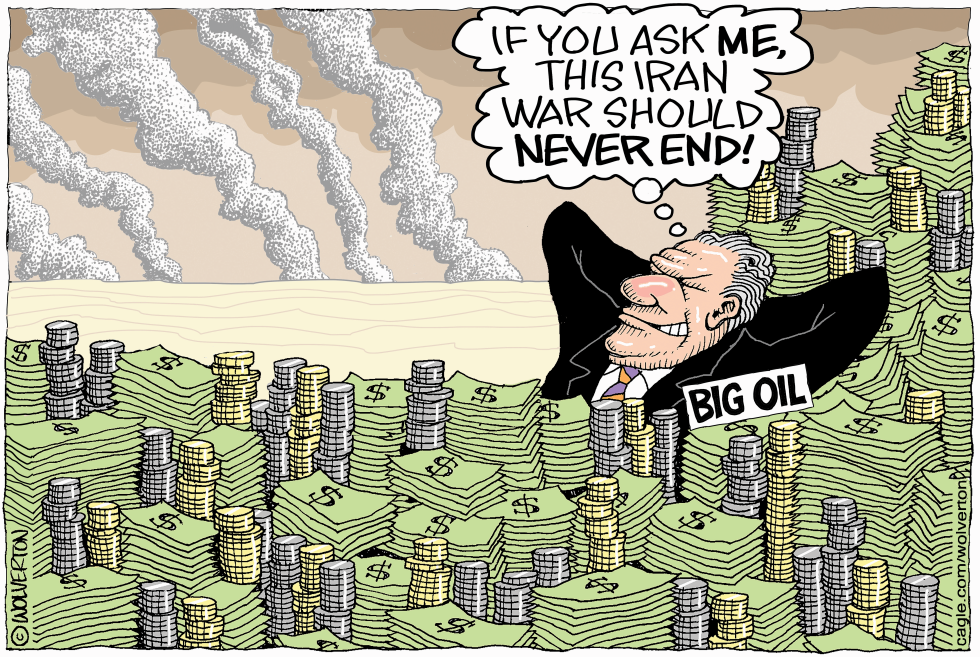 Big Oil Executive Enjoys Endless Profits from Iran Conflict