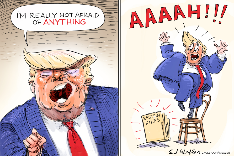 Trump Not Afraid Of Anything But Epstein Files