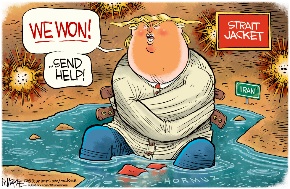Trump in Strait Jacket: Winning the Hormuz Mess?