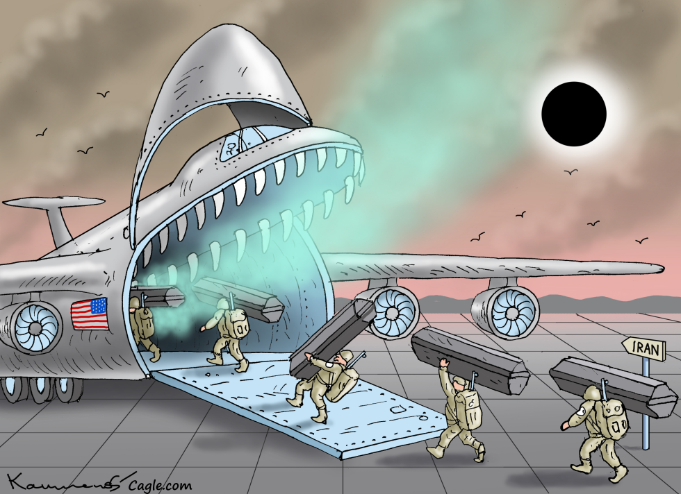 GROUND TROOPS TO IRAN