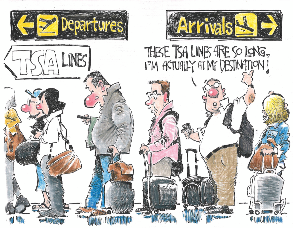Long TSA lines