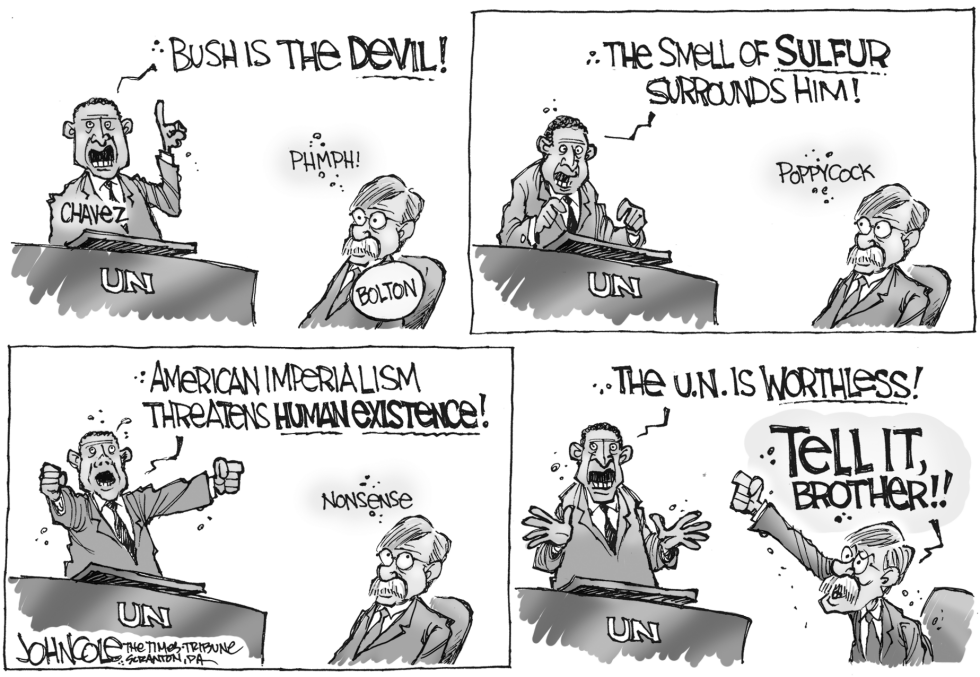 Chavez and the UN
