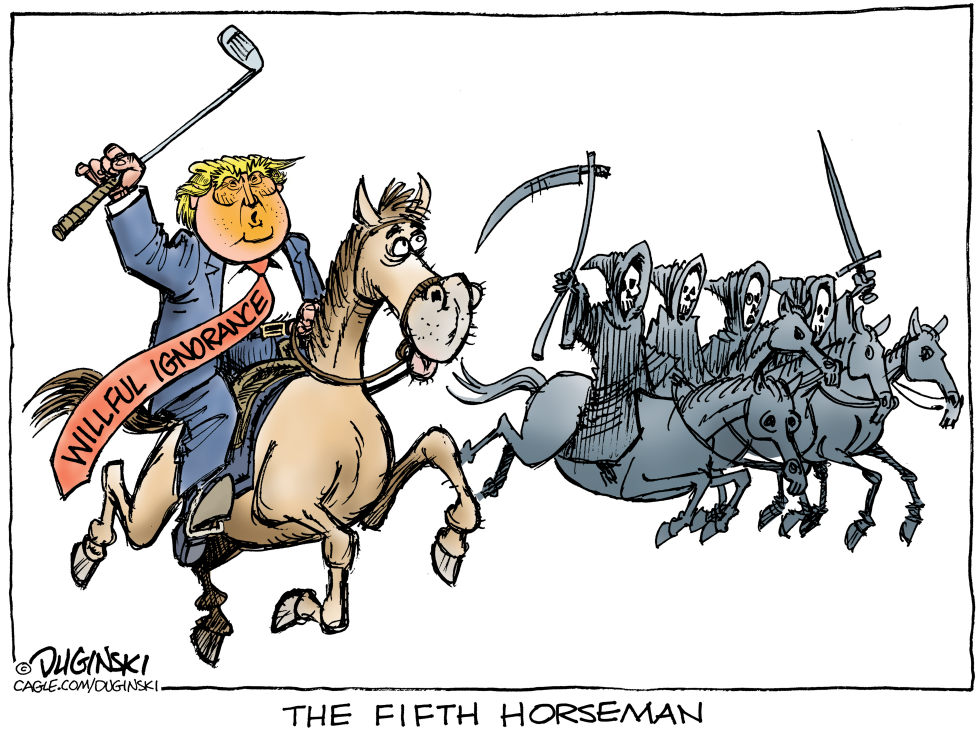 Four Horsemen of the Apocalypse plus one