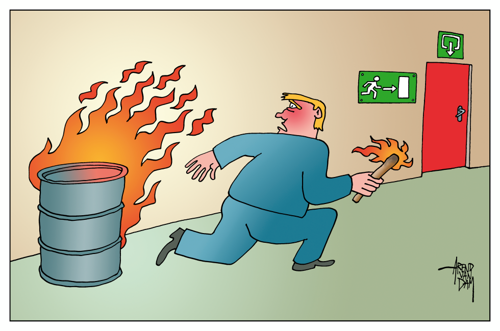 fleeing Trump