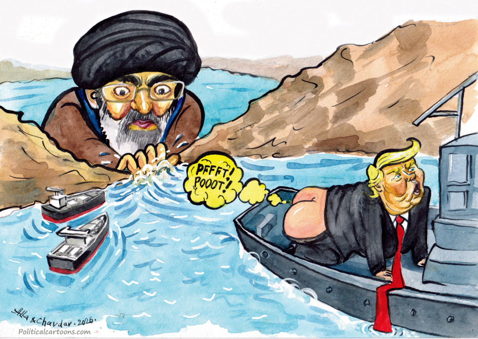 Trump reopens the Strait of Hormus