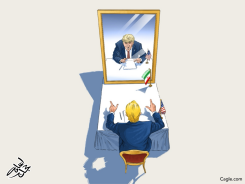 TRUMP’S NEGOTIATIONS WITH IRAN by Osama Hajjaj