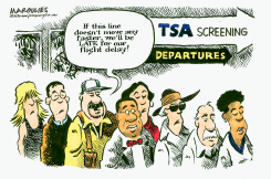 AIRPORT CHAOS by Jimmy Margulies