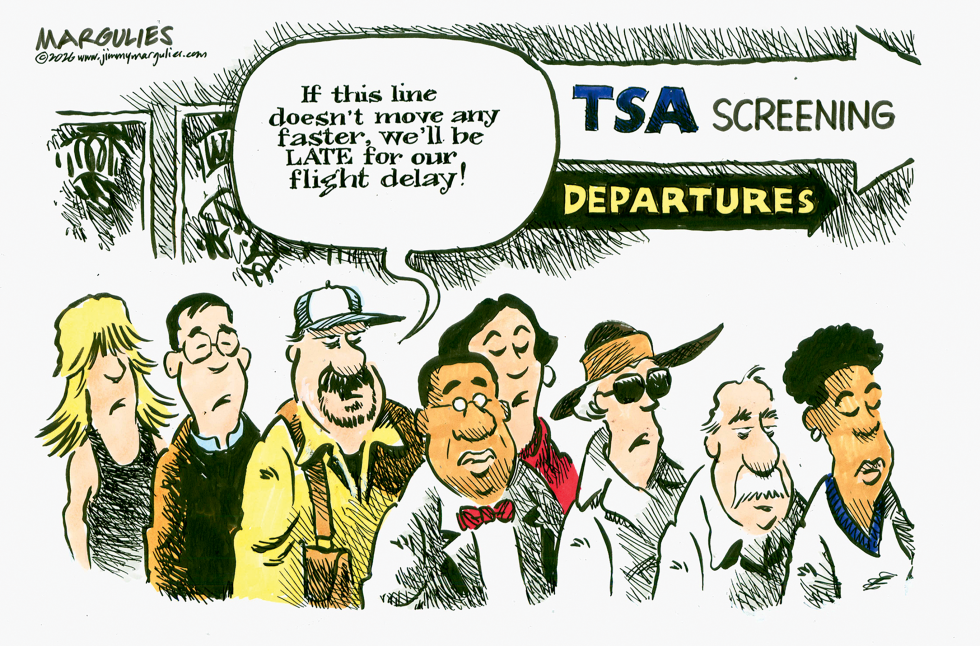 Airport chaos