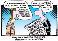 CANADA LOST 84K JOBS by Ingrid Rice