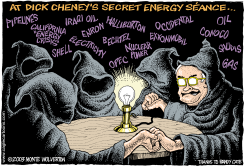 CHENEYS ENERGY SEANCE by Monte Wolverton