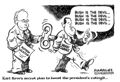 BUSH IS THE DEVIL by Jimmy Margulies