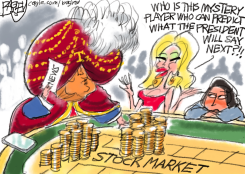 TRUMP AND WALL STREET by Pat Bagley