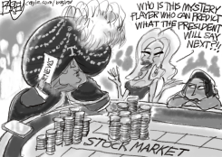 TRUMP AND WALL STREET by Pat Bagley