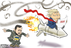 IRAN INVASION PUTS UKRAINE AT RISK by Jeff Koterba