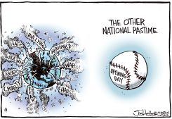 NATIONAL PASTIME by Joe Heller