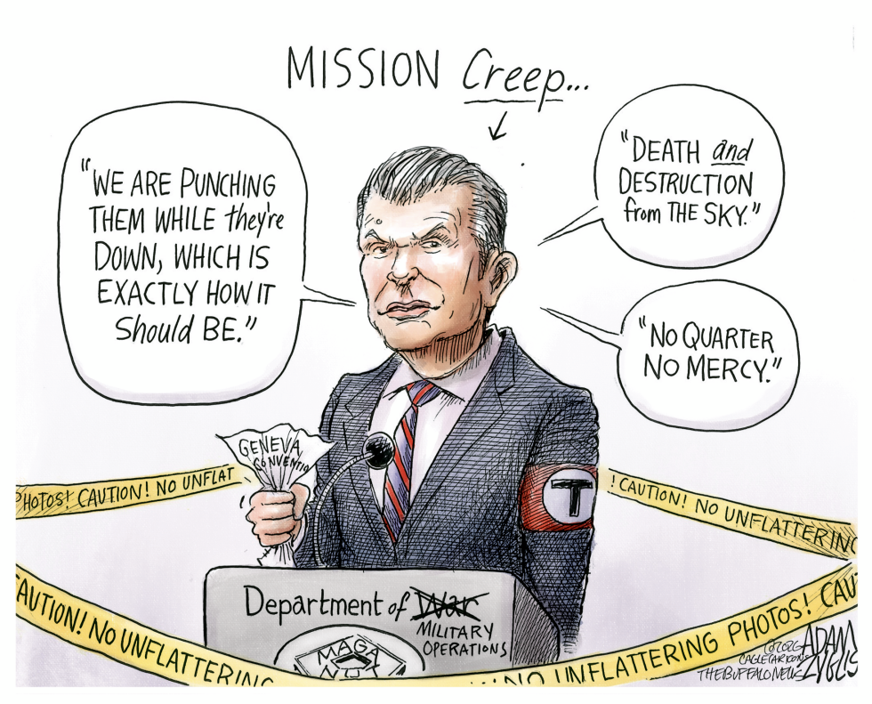 Pete Hegseth Mission Creep