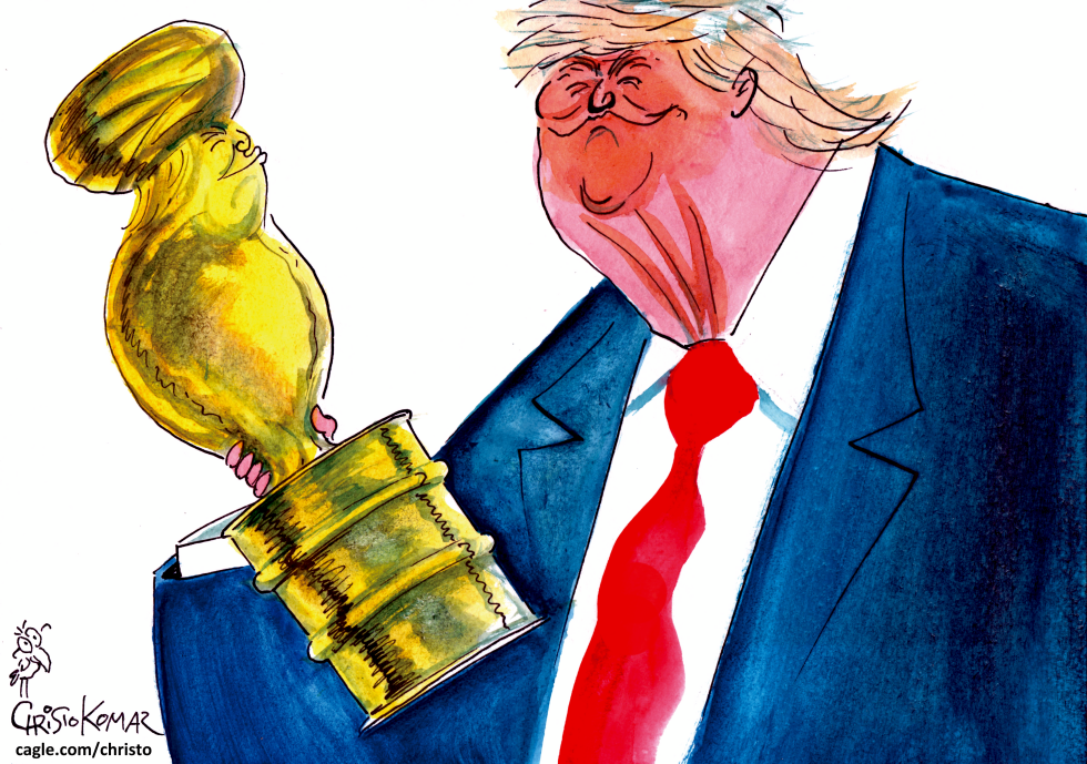 Trump's golden Oil prize