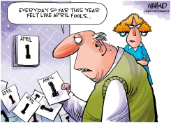 APRIL FOOLS by Dave Whamond