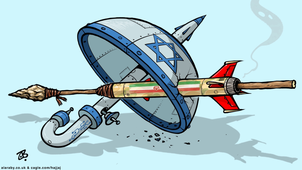 Iranian Missile Israel Rocket Umbrella Dome War