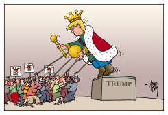 NO KING TRUMP by Arend van Dam