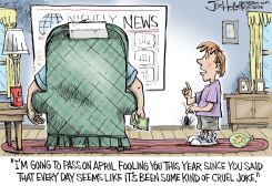 APRIL FOOLS by Joe Heller