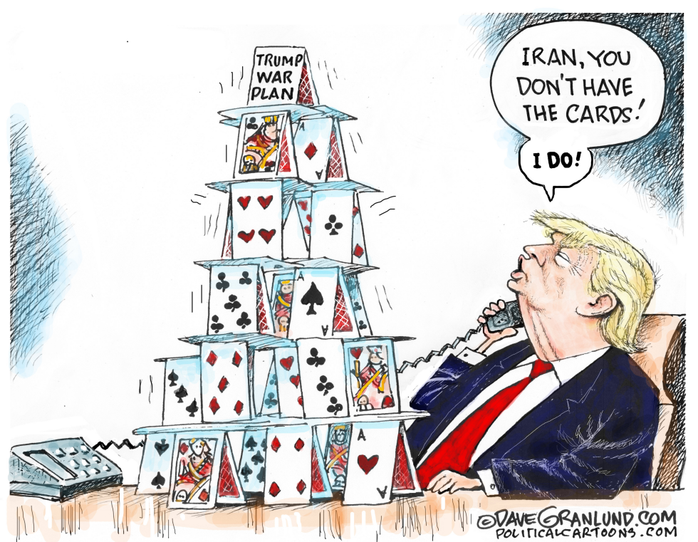 Trump has cards on Iran War