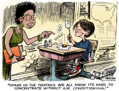 SCHOOLS WITHOUT WORKING AC ARE TOO HOT by Paul Duginski