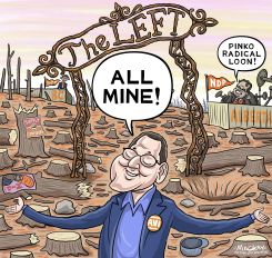 THE LEFT IN CANADA BELONGS TO AVI LEWIS by Graeme MacKay