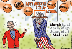 MARCH-APRIL MADNESS WITH RFK JR.'S HEALTH AGENDA by Steve Greenberg