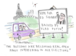 ELECTION INTERFERENCE by Harley Schwadron