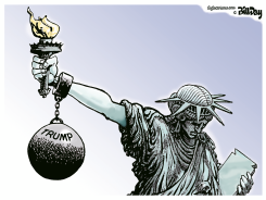 LIBERTY BALL AND CHAIN by Bill Day