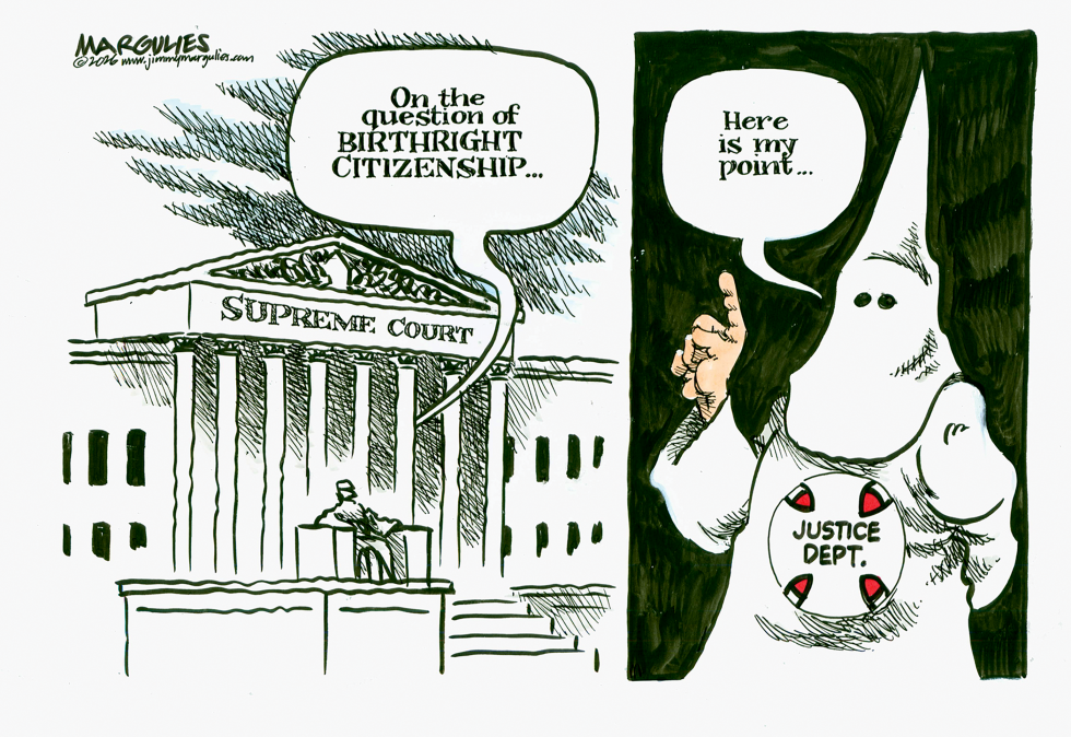 Supreme Court Weighs Birthright Citizenship as Justice Department Signals Alignment